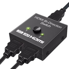 Lasc HDMI le Nascóir Óirphlátáilte, Scoilteoir Lasc Láimhe Déthreoch 2 Chalafort Ultra HD 4K 1080P