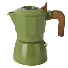 Espressomaschine, 2-Tassen-Mokakanne, kompatibel mit Gas- oder Elektroherden mit Ceranfeld, italienische Kaffeemaschine