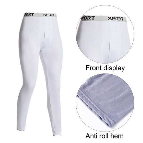 Calça térmica tradicional estilo "long joelheira" compatível com homens. 2