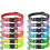 Reflective Cat Collars with Safety Buckle, Customized Text Adjustable Pet Collar Compatible with Enhanced Visibility, Includes Well-Attached 1