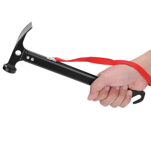 Tent Stake Remover, A Versatile Camping Essential With Reflective Camping Rope For Enhanced Visibility And Security 2