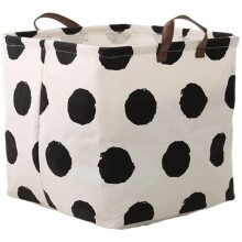 Organizzatore domestico efficiente, contenitori pieghevoli resistenti con borsa in cotone multiuso, ideale per casa, ufficio, cameretta, rip