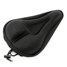 Coussin de selle de vélo compatible avec table, housse de selle de vélo ergonomique concave rembourrée en gel, compatible avec hommes et femm