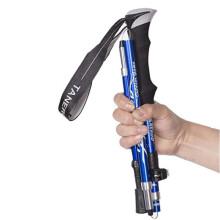 hiking poles foldable adjustable lightweight telescopic