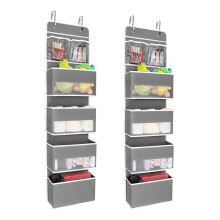 Türorganizer mit transparentem Fenster, verstärktes Material, großes Fassungsvermögen, ideal für Babyartikel, Kosmetik und Spielzeug.