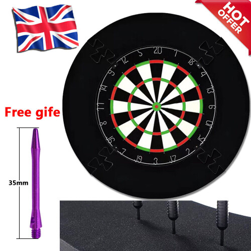 Anel Protetor de Parede para Dardos Winmau, Preto Liso