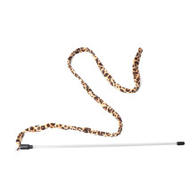 Interactive Cat Wand Compatible with Endless Fun, Friction Based Pole Connection Compatible with Secure Grip, Dual Rod Feather Teaser Engage