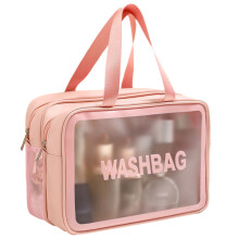 Clear Makeup Bag PVC waterproof makeup bag Large Clear Travel Toiletry organizing bag