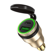 Type C Super Fast Charger, Quick Charge 3.0 Dual USB Charger Adapter Compatible with Rapid Charging Devices, Intelligent Charge With Safety