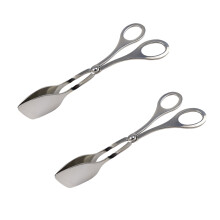 Clește pentru salată, clește rezistent la căldură pentru foarfece alimentare, compatibil cu bufet, catering pentru petreceri, design ergo