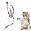Interactive Cat Wand Compatible with Endless Fun, Friction Based Pole Connection Compatible with Secure Grip, Dual Rod Feather Teaser Engage 4