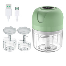 Elektrischer Mini-Knoblauchschneider, Obst- und Zwiebelschneider