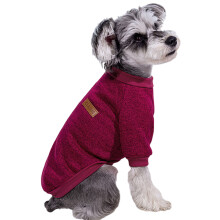 Hundetøj til kæledyr, hundesweater, blød, fortykkende, varm hvalpetrøje, vinterhvalpetrøje, kompatibel med hunde