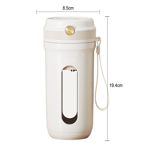 Μπλέντερ για smoothie με το ένα χέρι, γυάλινο βάζο 14 ουγγιών, υλικό χωρίς BPA, σφρ 1