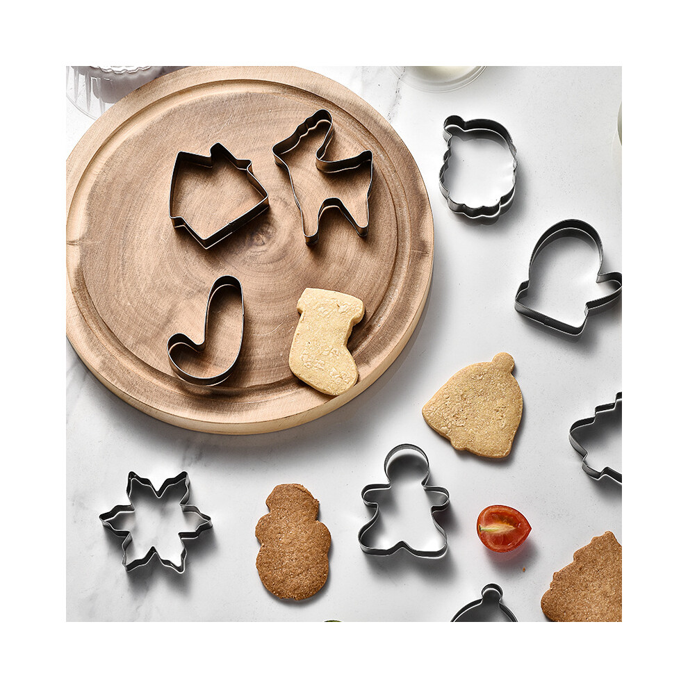 Christmas Cookie Cutter Set - Holiday Cookies Molds 4261617877768