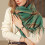 Cachecol de inverno clássico e macio com toque de cashmere. Cachecol xadrez clássico e quente. Xale. 4
