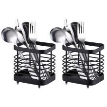 Organizator de blat de bucătărie, picioare de susținere antiderapante, suport de uscare din oțel inoxidabil, design ventilat, compatibil c