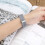 Fitbit Charge 3 bracelet canvas Gray (L) 4