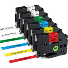 Yhteensopivat kasetit Yhteensopiva Brother P-Touch TZE-231, TZE-131, TZE-431, TZE-531, TZE-631, TZE-731, TZE-TZ -nauhojen kanssa, käytettynä