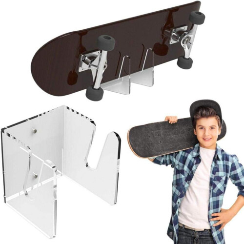 Ευέλικτη βιτρίνα για skateboard, εξαιρετική διακόσμηση για το σπίτι ή το γραφε 1