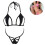 Mini-Bikini mit Cut-Outs, Damen-Bademode 2