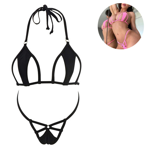 Mini-Bikini mit Cut-Outs, Damen-Bademode 1