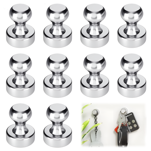 Gancho decorativo e ímã, compatível com seu espaço com ímã potente, formato cônico ergonômico. 2