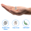 Gancho decorativo e ímã, compatível com seu espaço com ímã potente, formato cônico ergonômico. 5