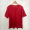 Dames oversized T-shirt met V-hals, losvallende basic T-shirtblouse 4