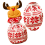 Kerstcadeautas met trekkoord, kerstcadeautassen 3