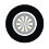 Anillo protector de pared para diana Winmau, color negro liso. 5