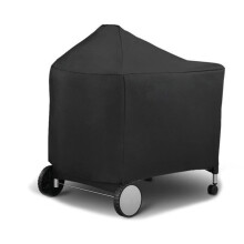 Waterproof BBQ Grill Cover for 7152 Charcoal Grill, Heavy Duty Outdoor Protection, Foldable Storage