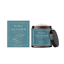 Oceaura Sea Salt Body Scrub Is A Lightweight, Easy-To-Rinse, And Smooth Daily Scrub for The Body And Skin