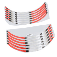 Colorful Reflective Rim Stickers for RS 17-18in