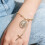 Adjustable Religious Beaded Bracelet With Crosses And-silver 3