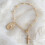 Adjustable Religious Beaded Bracelet With Crosses And-silver 5