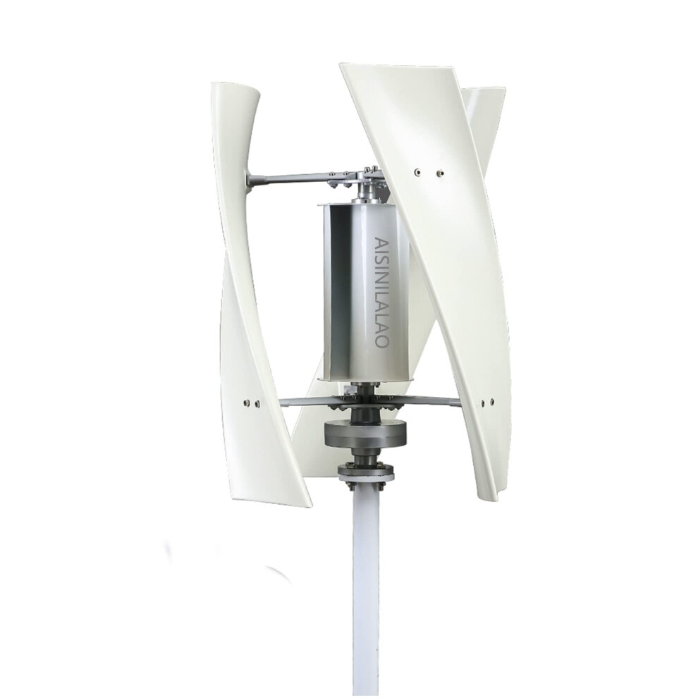5000W Vertical Axis Wind Turbine Generator 48V 5 Blades Efficiency Lownoise For Home Off Grid 9330225152163