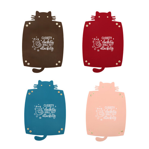 Étui à bijoux pliable pratique offrant des compartiments-brun 1