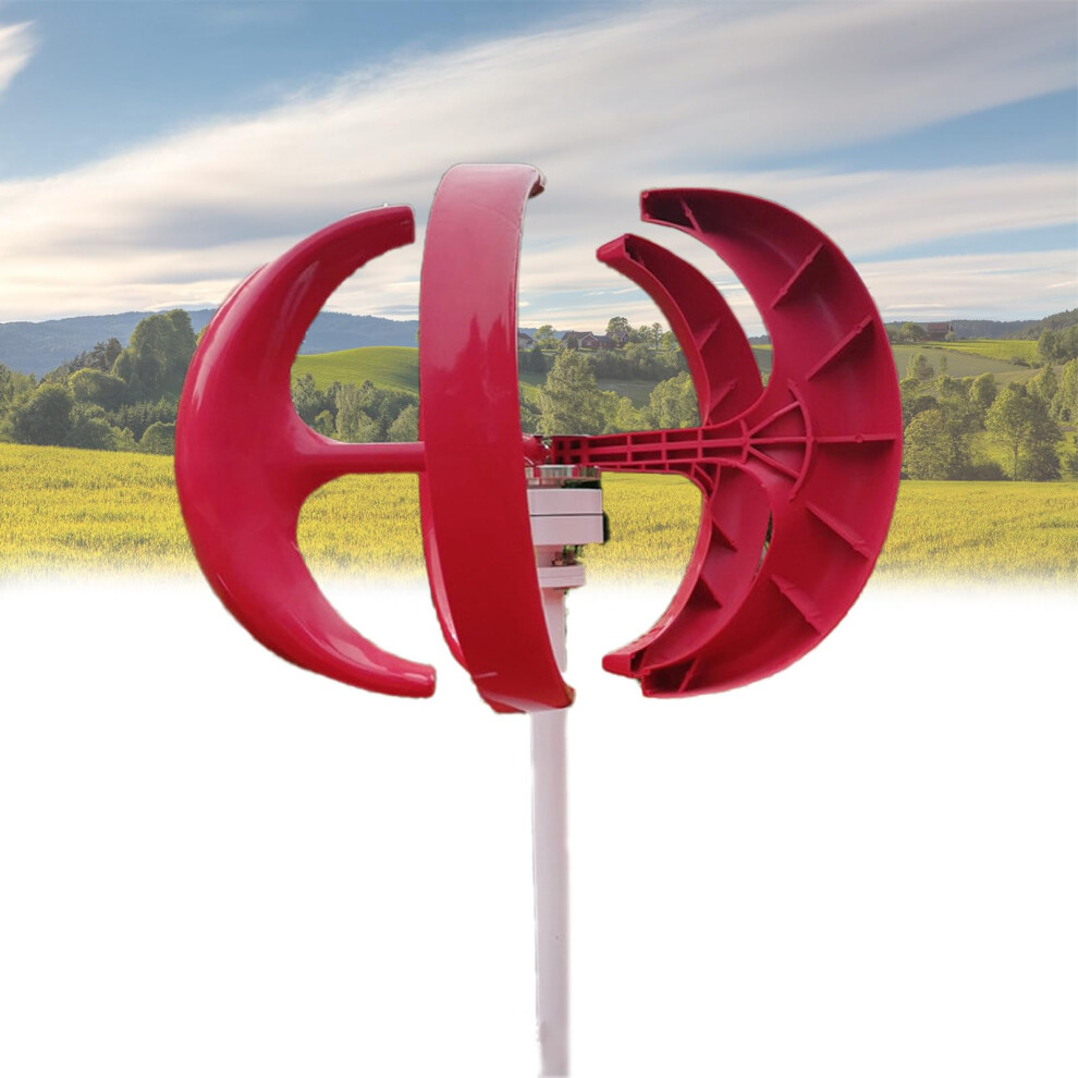 200W 24V Vertical Wind Turbine Generator With Builtin Controller For Home Boat Streetlight 9330225152194