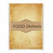 (24sheets) Papel de escritura Vintage imprimible, carta de desplazamiento pirata, patrón de invitación, papel nostálgico,