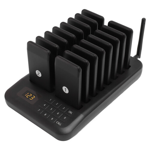 Wireless Guest Calling System 1-16 Pagers 230mAh