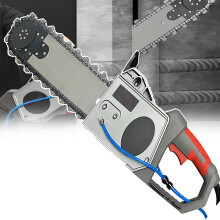 Electric Concrete Saw with Automatic Water Cooling, 48cm Deep Cutting, Low Vibration, Ideal for Renovation