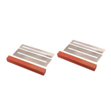 Guitar Fret Polishing Kit with Precision Leveling Beams and Fingerboard Protector for Luthier Set