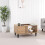Seconique Tessa 1 Door Coffee Table - Natural Oak Effect 1