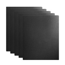 BBQ Grill Mats Set of 5, PFOA NonStick, Reusable Heat Resistant 500F Baking Mats for Gas and Charcoal Grills 15.75x19.69 Inch