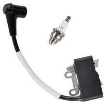 Ignition Coil Kit with L7T Spark Plug for Echo Shindaiwa ES250 ES252 PB250 PB250LN Leaf Blower Reliable Ignition Performance
