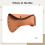 Leather Hatchet Sheath with Secure Button Closure, Reinforced Rivets, Cowhide Axe Head Cover 3
