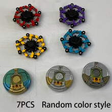 7pcs Mechanical Deformation Gyro Toy - This Mechanical Deformation Gyro Toy Is a Trendy Finger Toy That Adults Love for