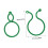 200pcs Reusable Gourd Shape Plant Support Clips Gentle Secure Adjustable Garden Ties 2