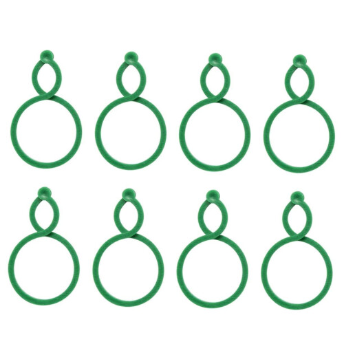 200pcs Reusable Gourd Shape Plant Support Clips Gentle Secure Adjustable Garden Ties